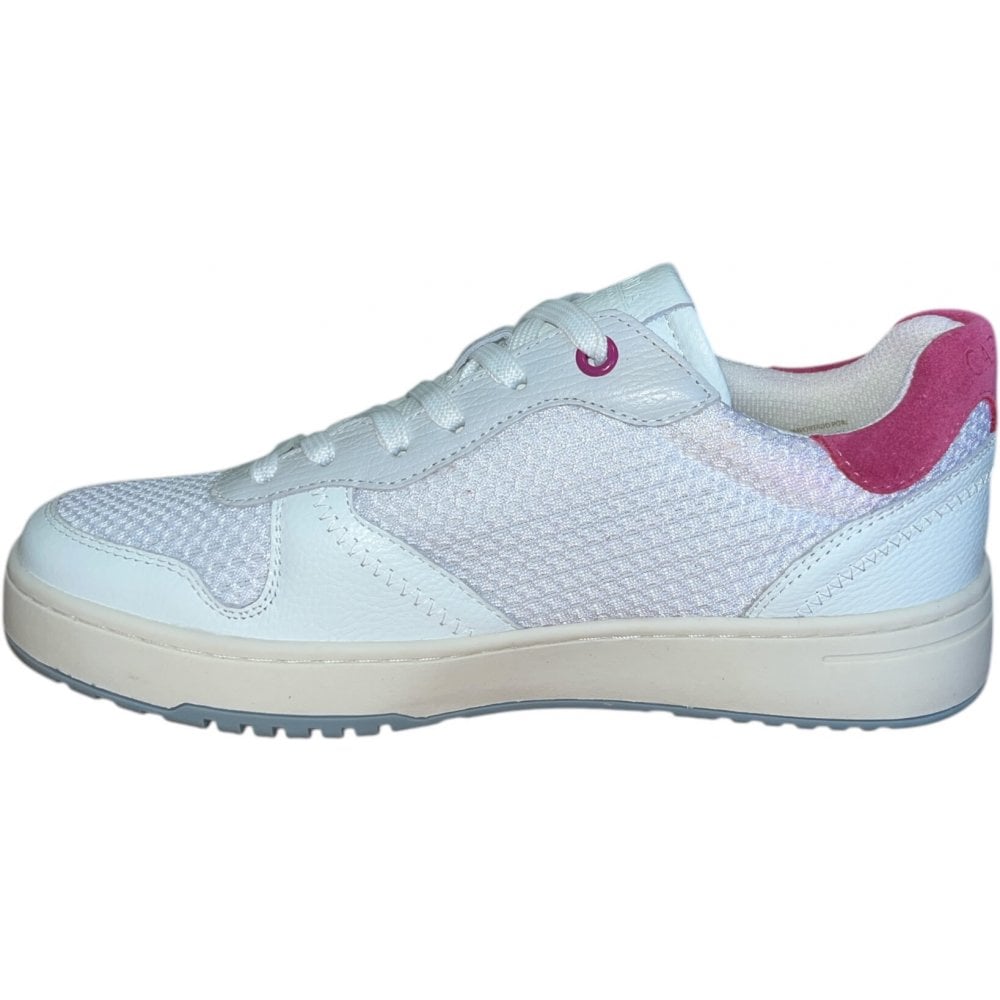 Carmela Womens White Trainers 162290