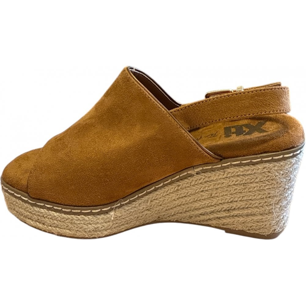 Xti Tan Wedge Sandals 143823