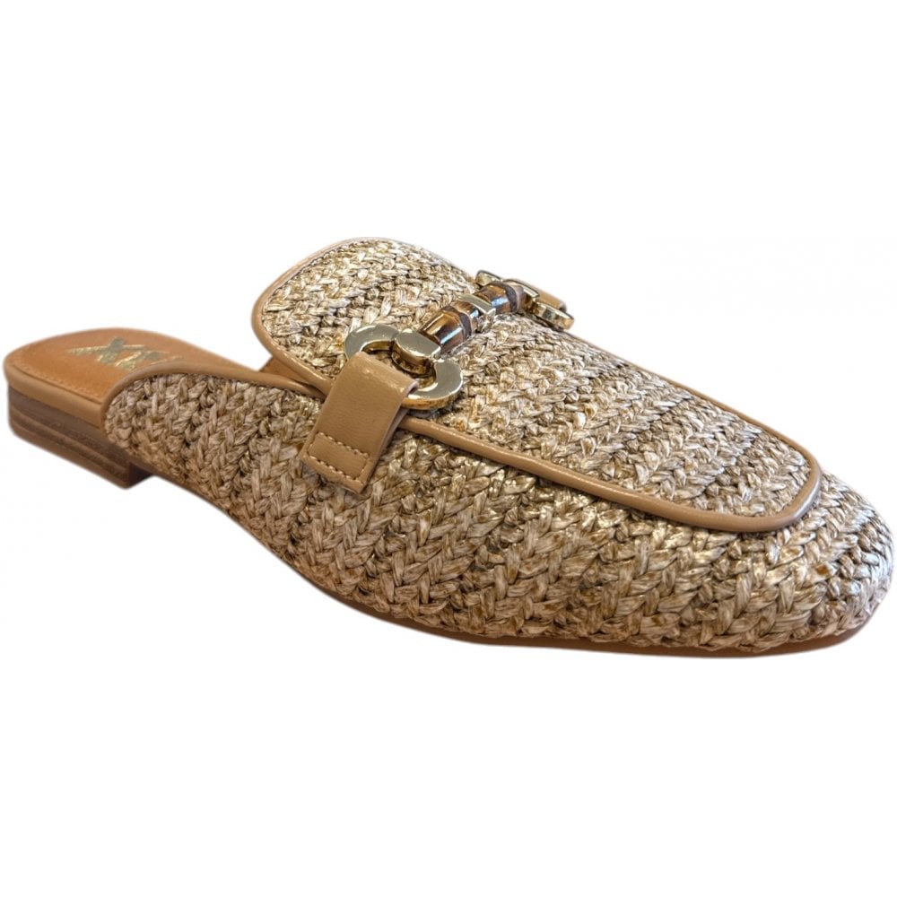 Xti Taupe Faux Leather Mules 143803