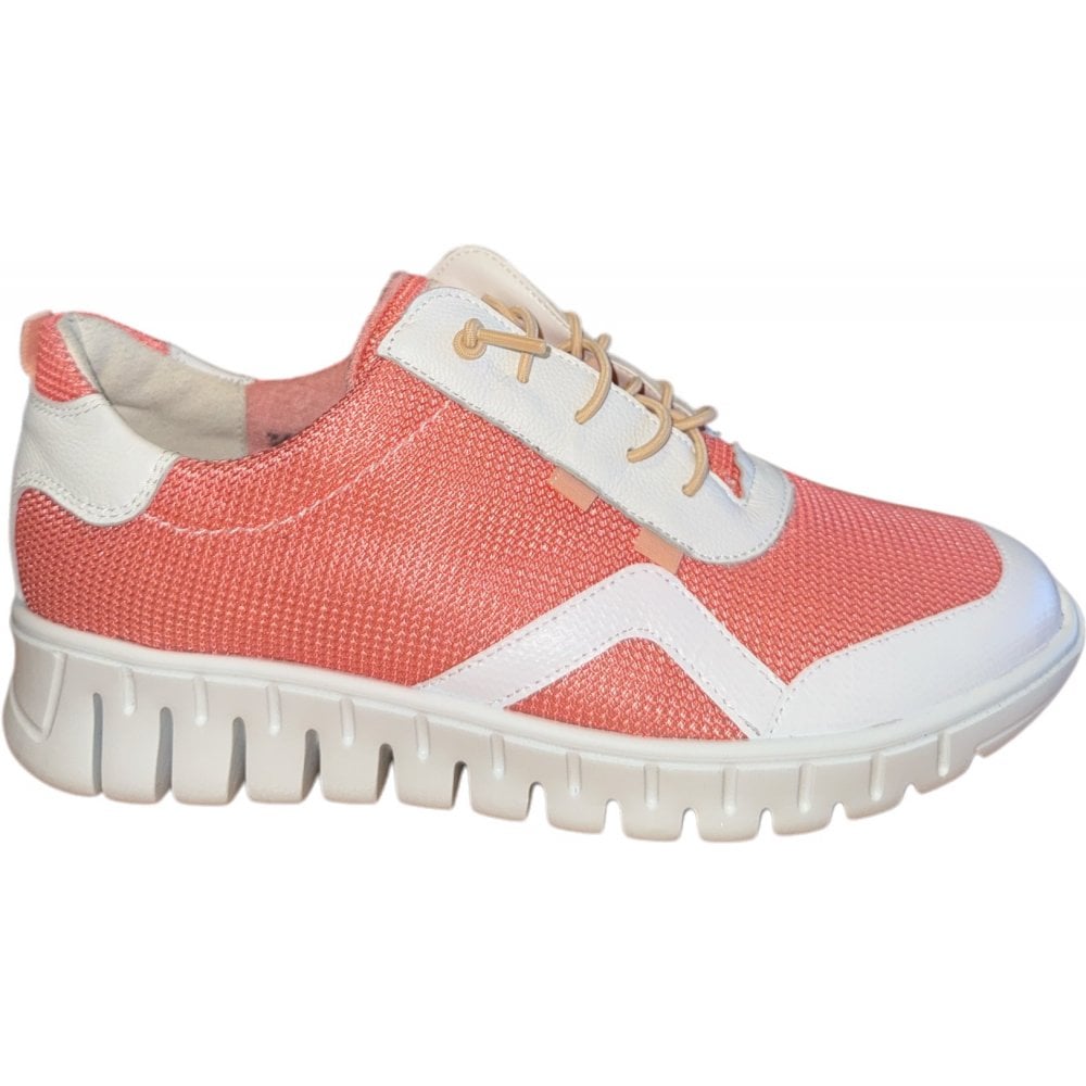 Waldlaufer Birdy Pink Wide Fit Trainers