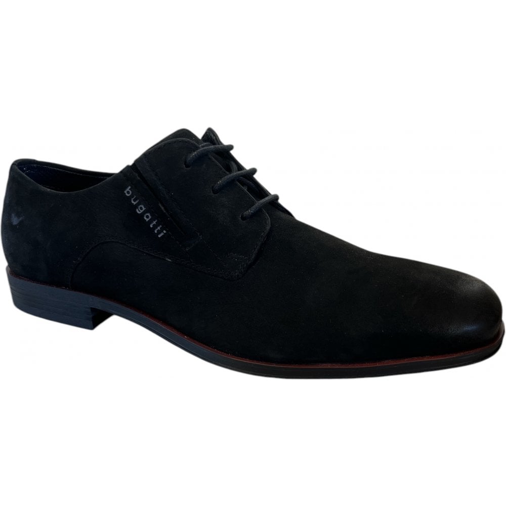 Bugatti Leagro Mens Black Lace-Up Shoes