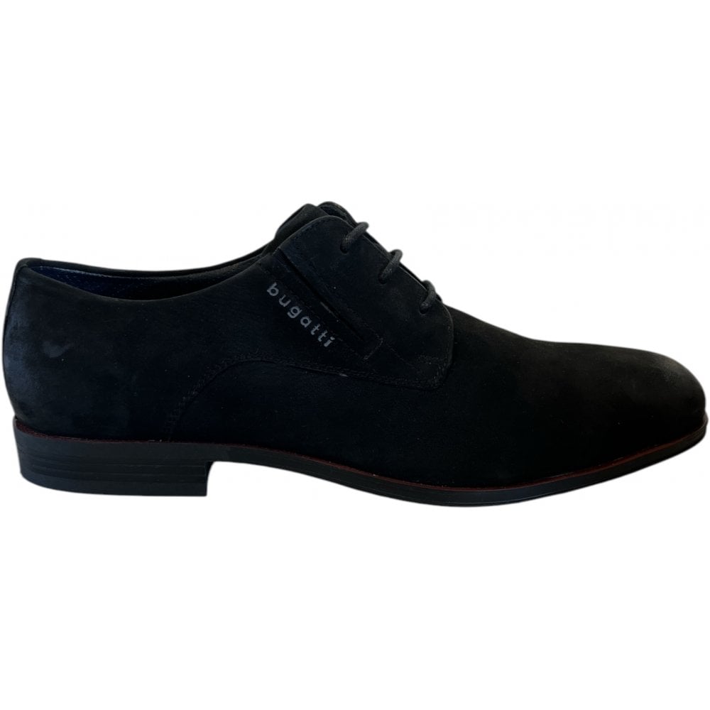 Bugatti Leagro Mens Black Lace-Up Shoes