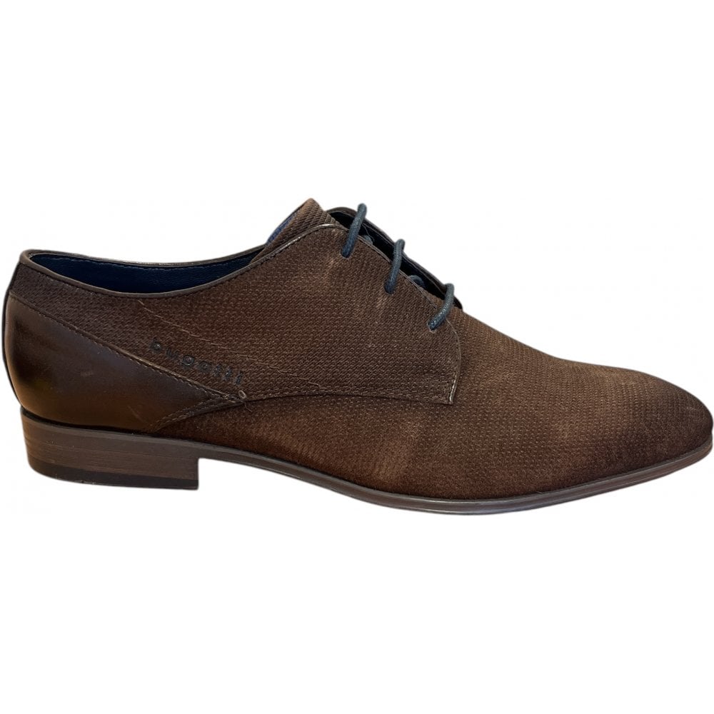 Bugatti Mattia Eco Brown Suede Shoes