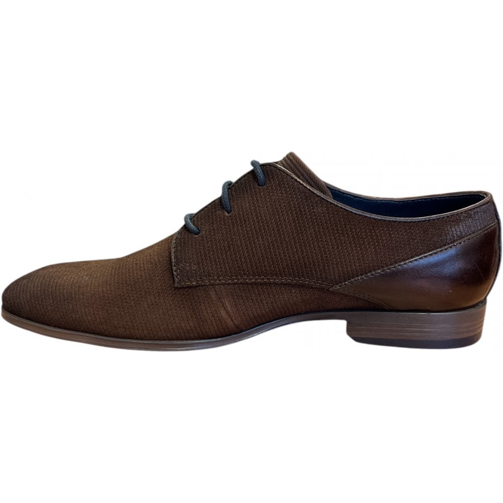 Bugatti Mattia Eco Brown Suede Shoes