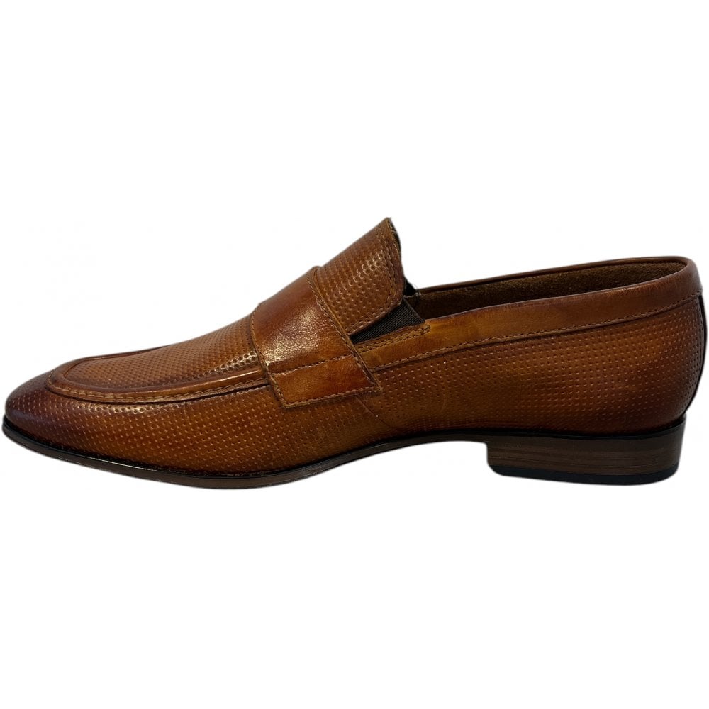 Bugatti Matina Mens Tan Leather Slip On Shoes