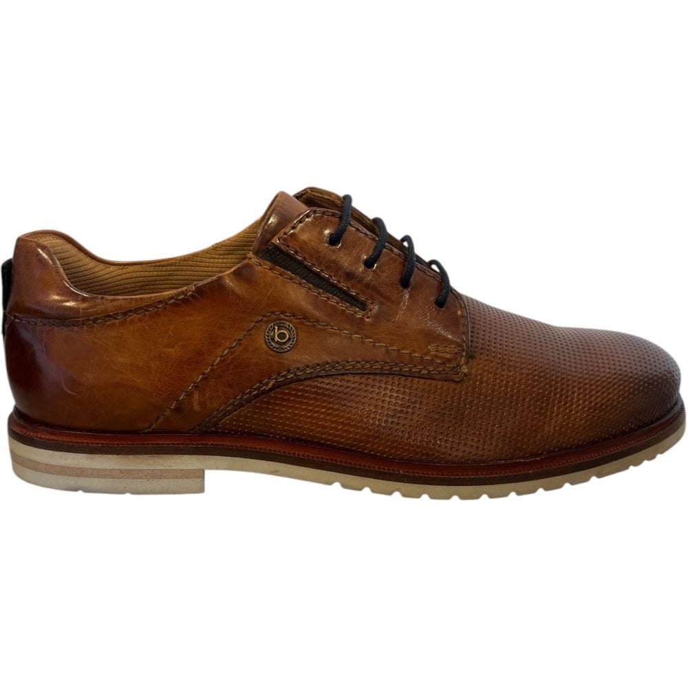 Bugatti Caleo Exko Mens Tan Leather Shoes