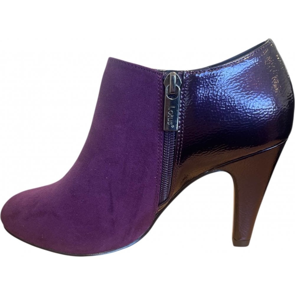 Lotus Allie Purple Shoe Boots