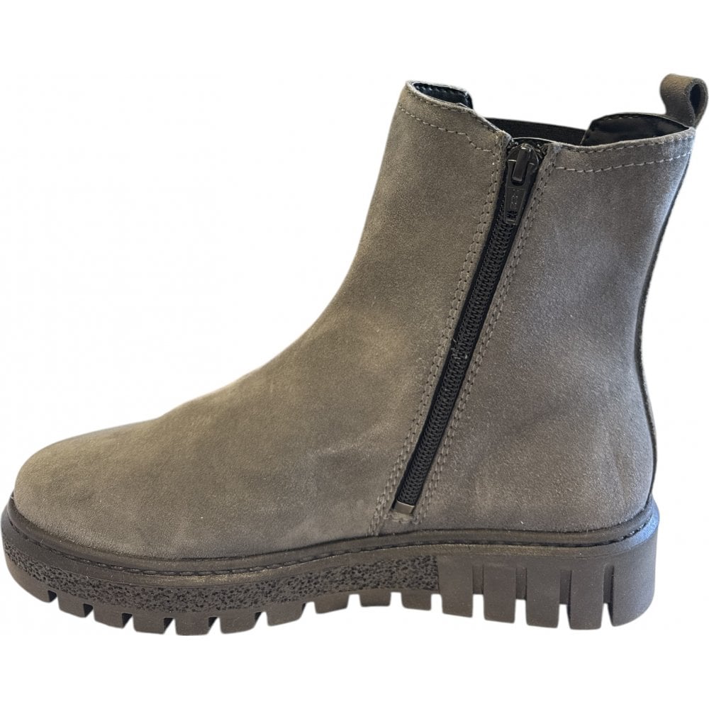 Lotus Kairo Grey Suede Ankle Boots