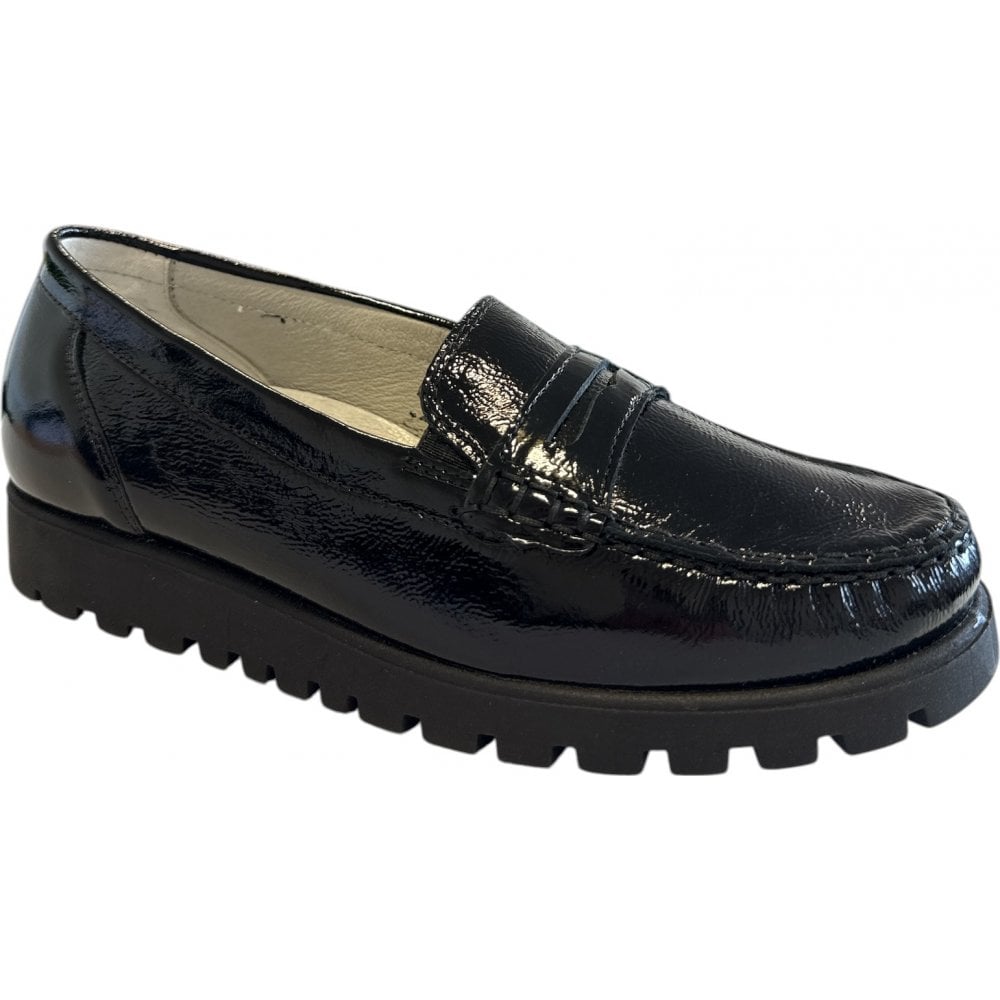 Waldlaufer Hegli Black Loafers