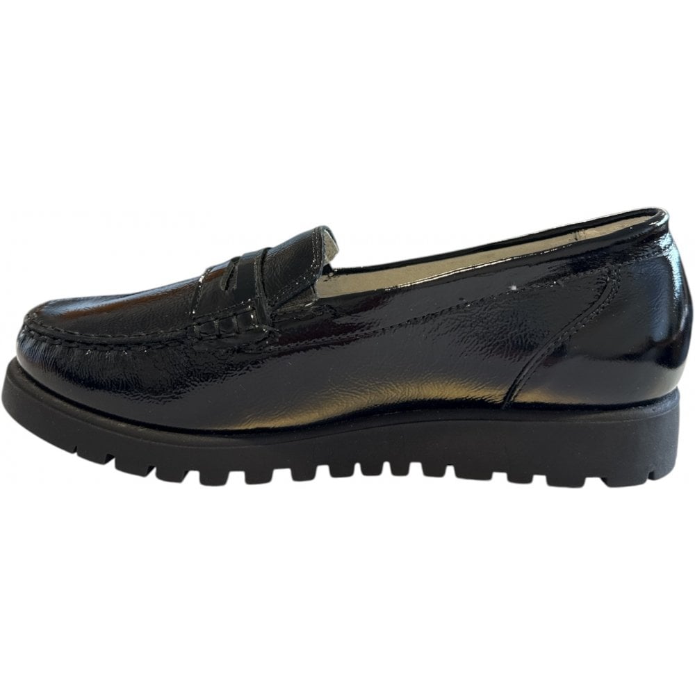 Waldlaufer Hegli Black Loafers