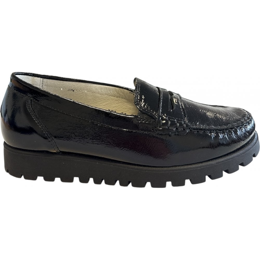 Waldlaufer Hegli Black Loafers
