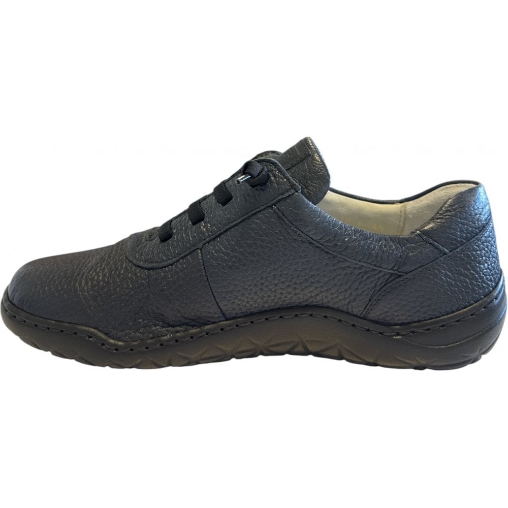 Waldlaufer K-Milena Navy Leather Casual Shoes