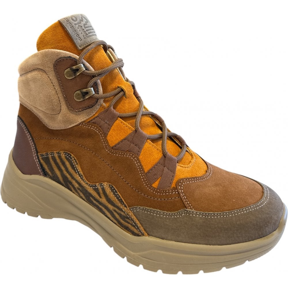 Waldlaufer H-Lucky Tan Casual Boots