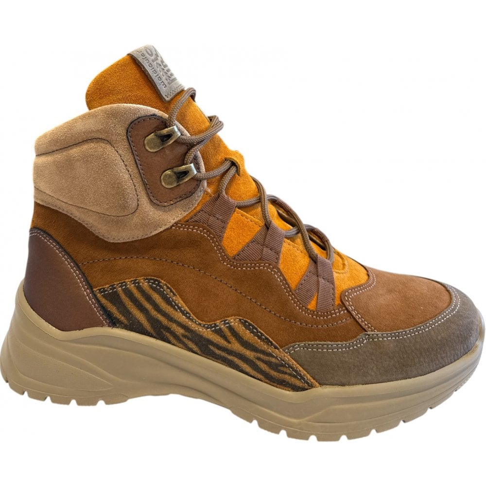 Waldlaufer H-Lucky Tan Casual Boots