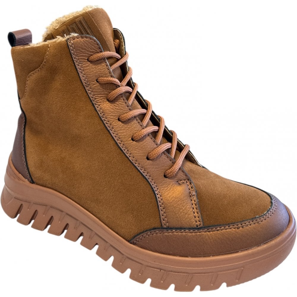 Waldlaufer H-Biggi Tan Casual Boots