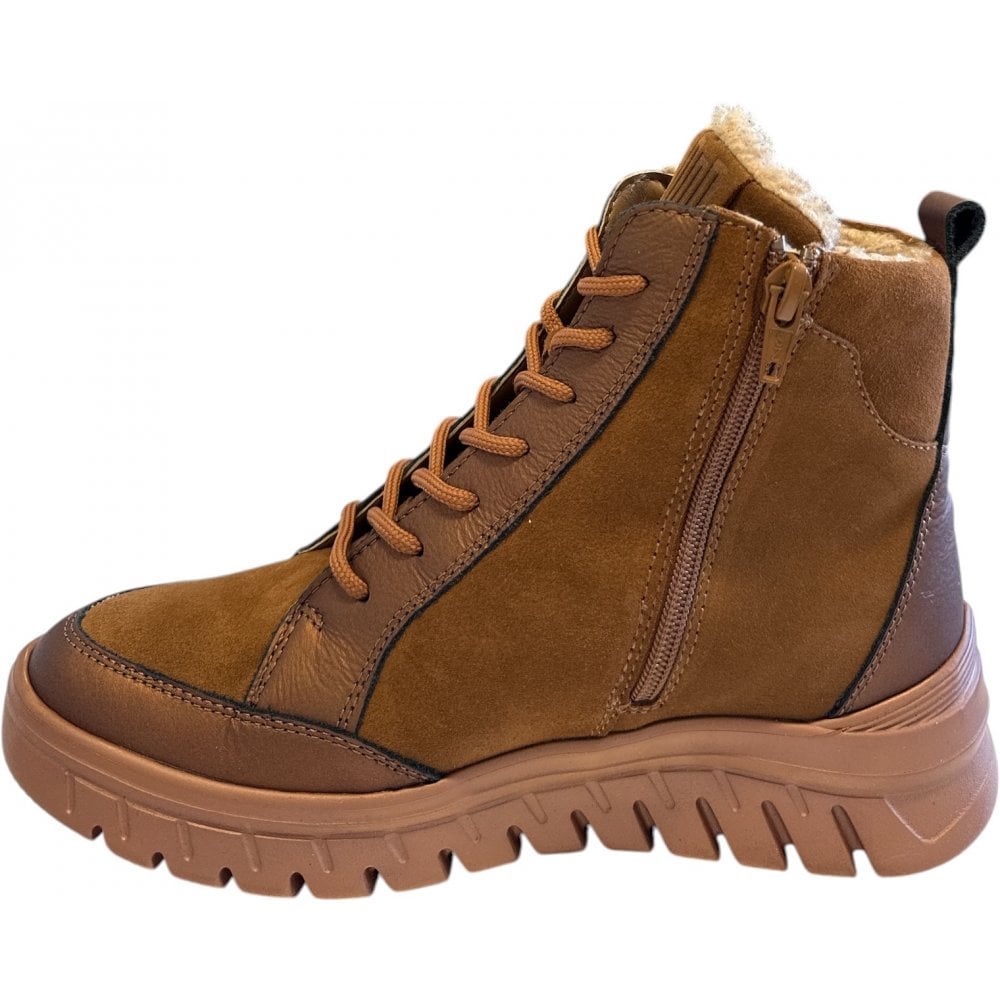 Waldlaufer H-Biggi Tan Casual Boots