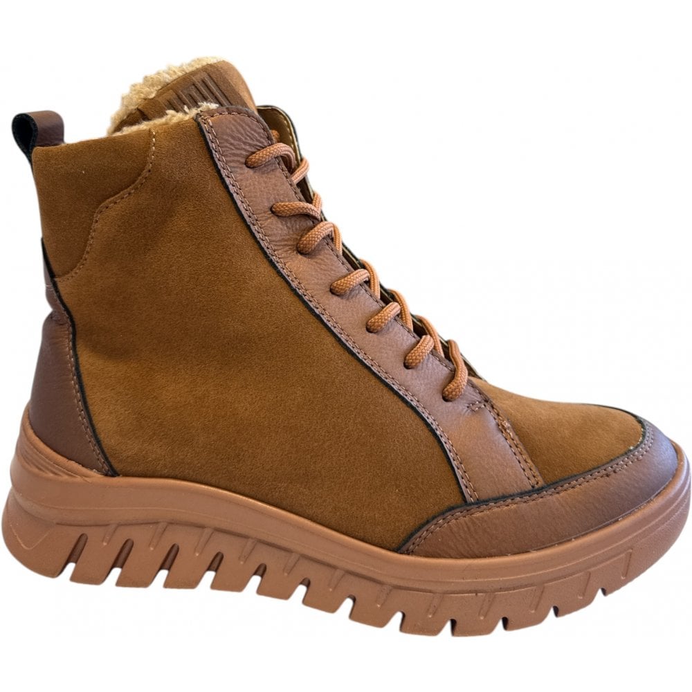 Waldlaufer H-Biggi Tan Casual Boots