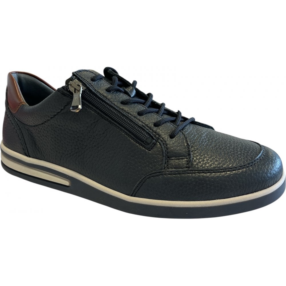 Waldlaufer K-Klemens Mens Navy Trainers