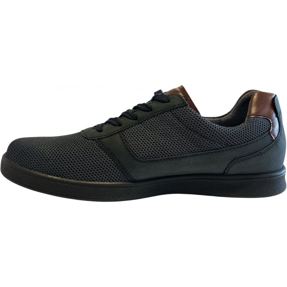 Waldlaufer H-Darius Mens Navy Casual Shoes
