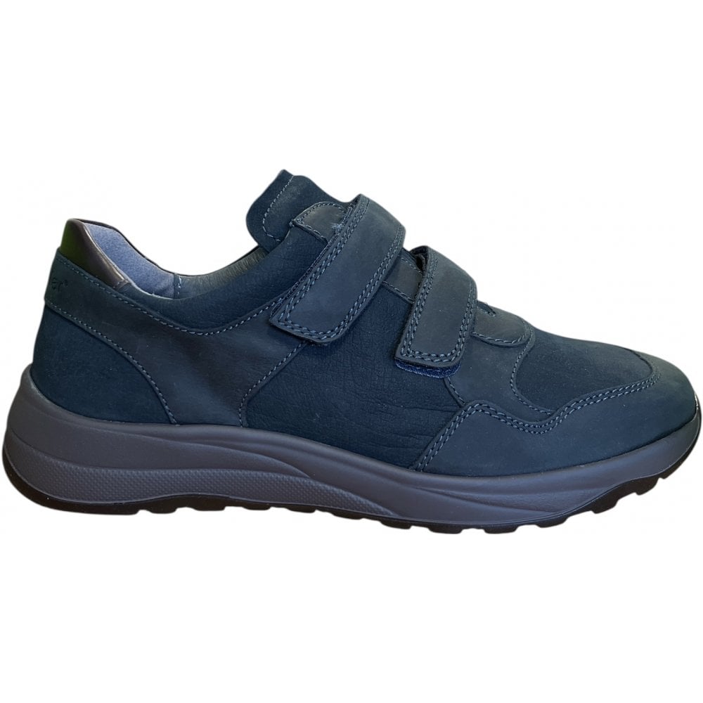 Waldlaufer K-John Mens Navy Casual Shoes