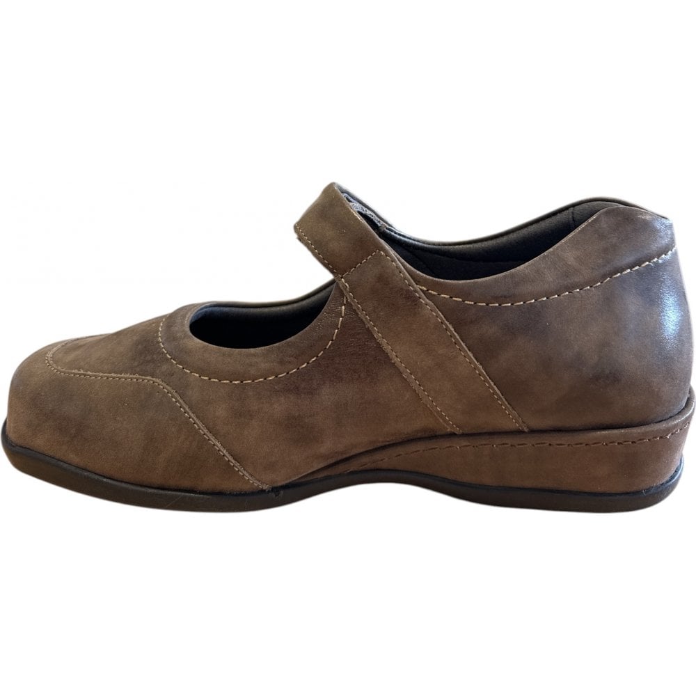 Sandpiper Welton Taupe Leather Casual Shoes