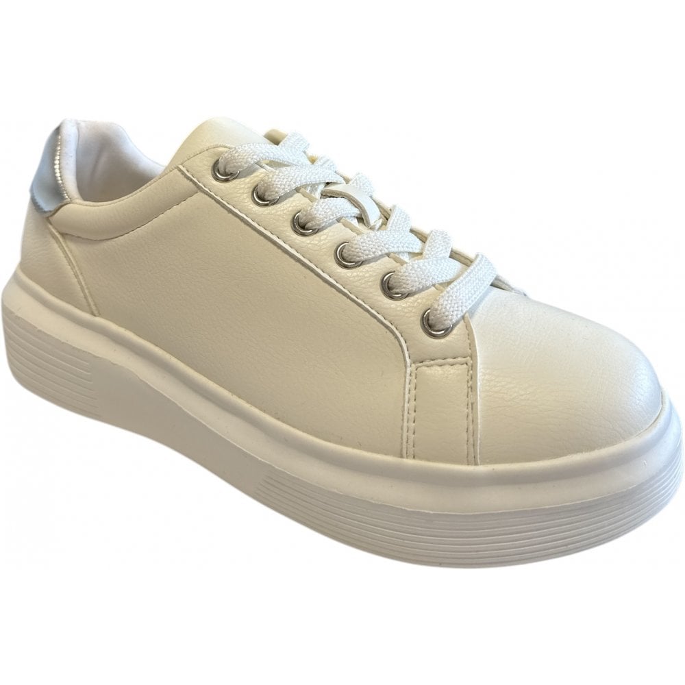 Lotus Samantha White Trainers