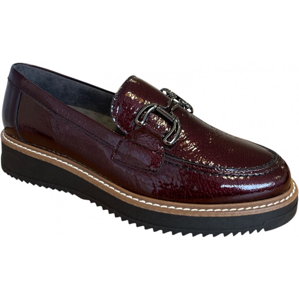 Pitillos 10.760 Burgundy Patent Loafers