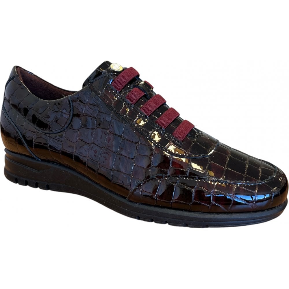 Pitillos  20.202 Burgundy Patent Casual Shoes