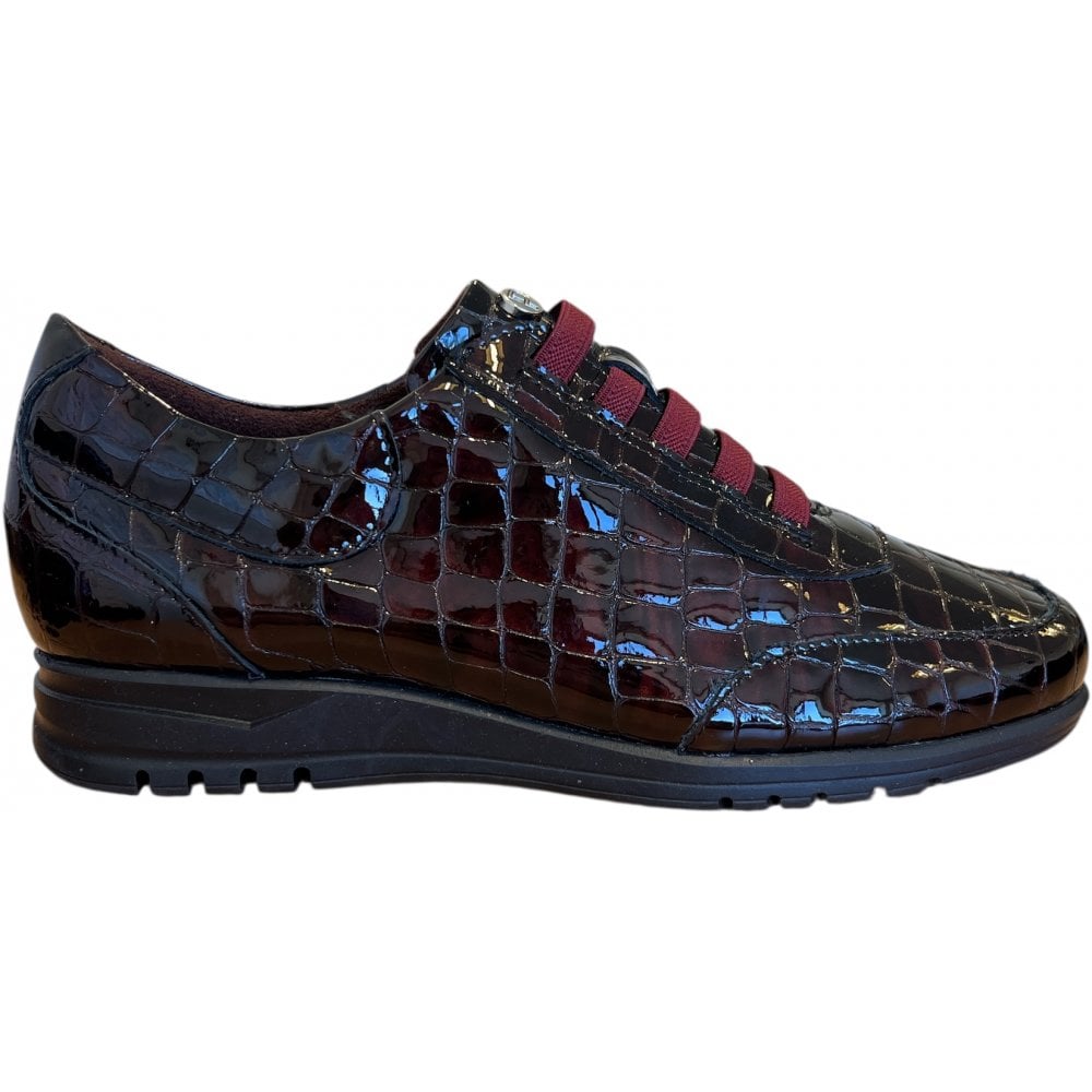 Pitillos  20.202 Burgundy Patent Casual Shoes