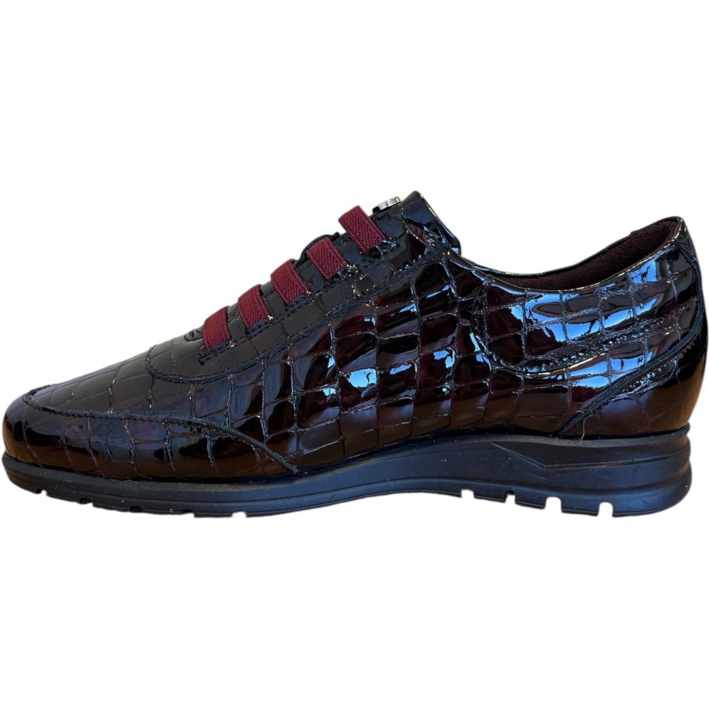 Pitillos  20.202 Burgundy Patent Casual Shoes