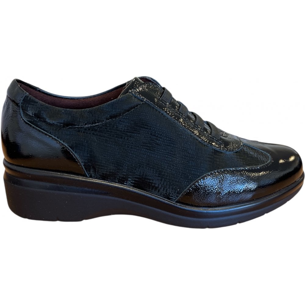 Pitillos  10.722 Black Patent Casual Shoes