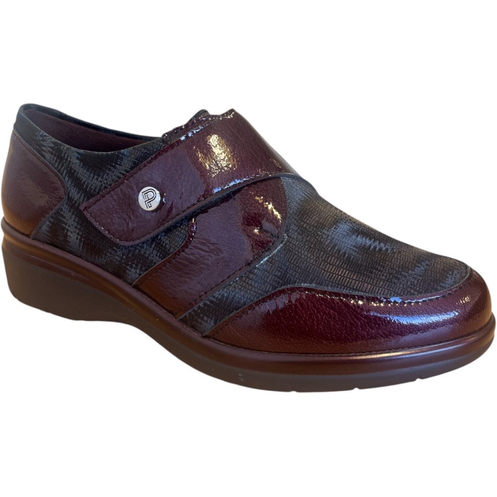 Pitillos  10.721 Burgundy Patent Casual Shoes