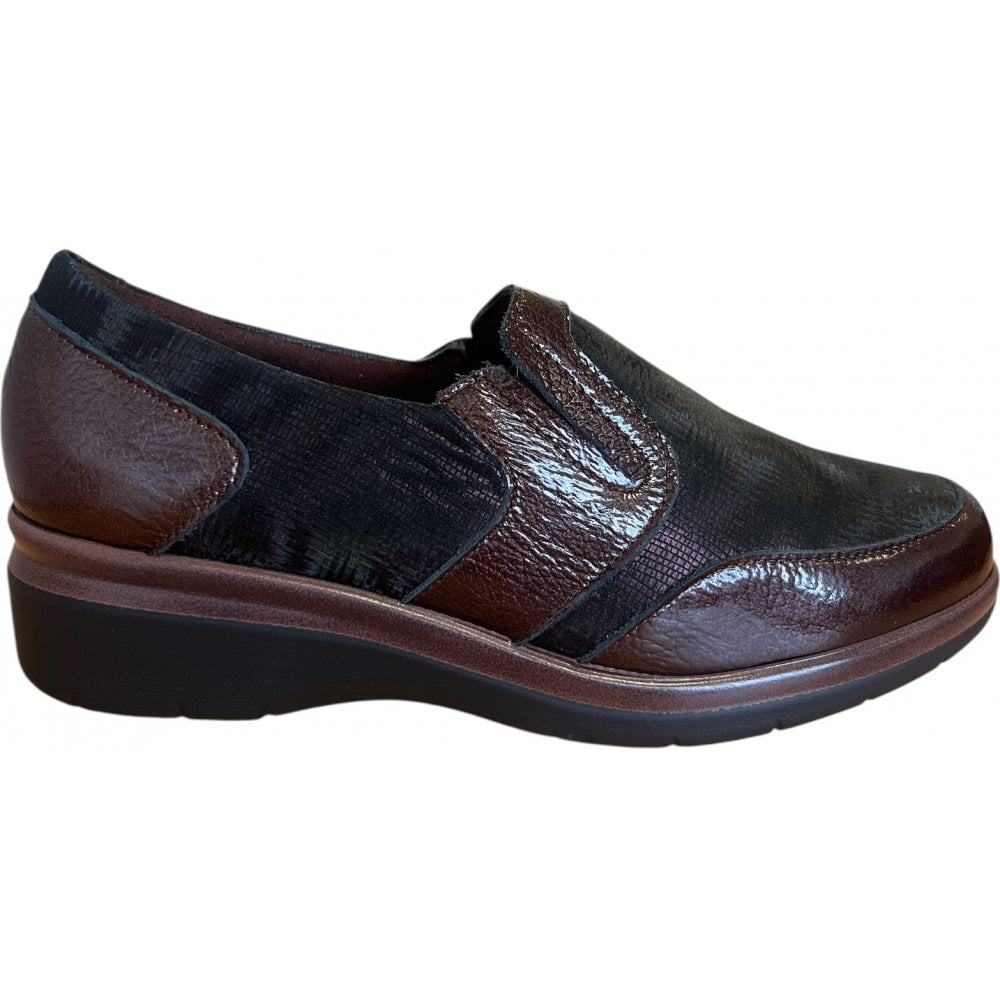 Pitillos 10.720 Brown Patent Casual Slip On shoes