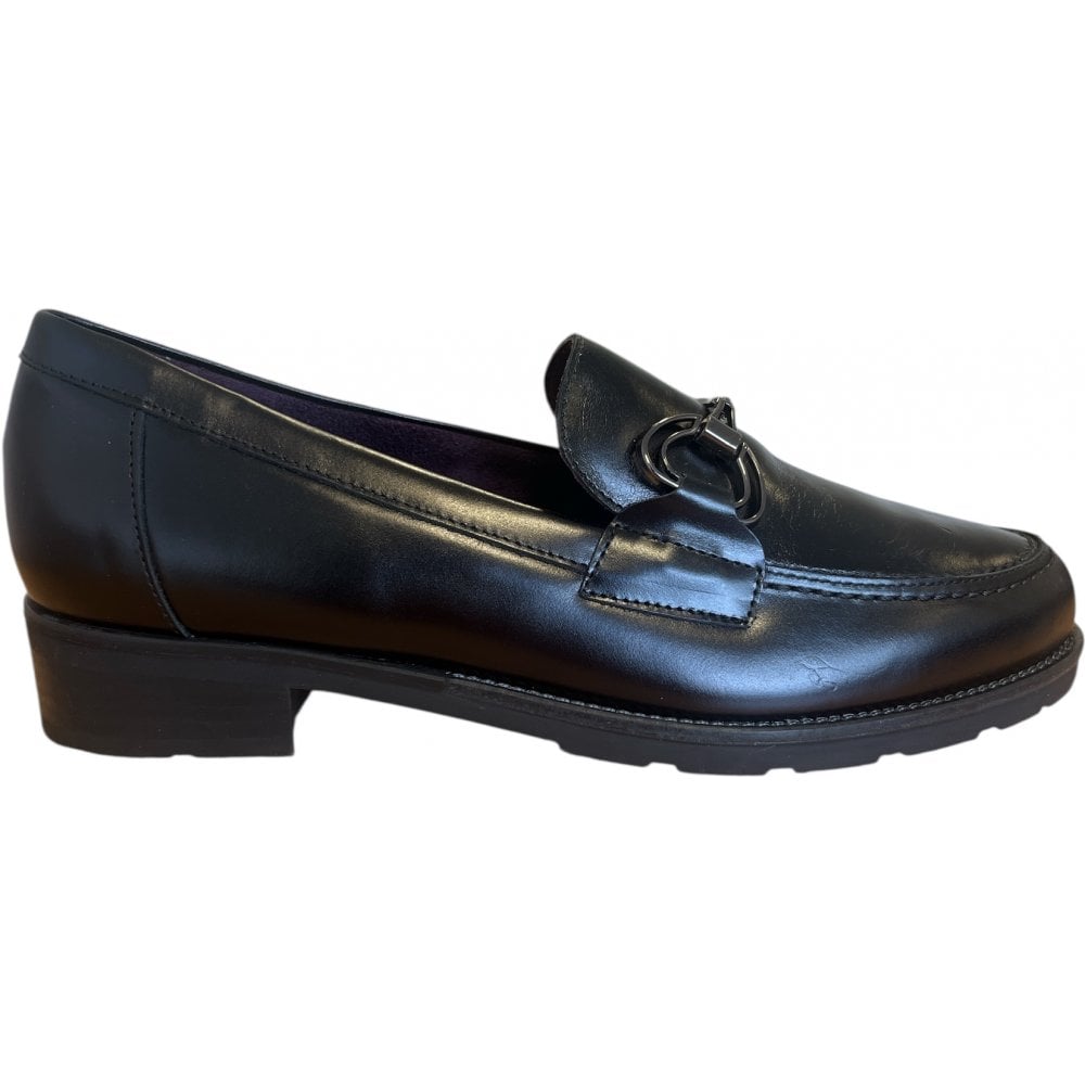 Pitillos  10.880 Black Leather Loafers