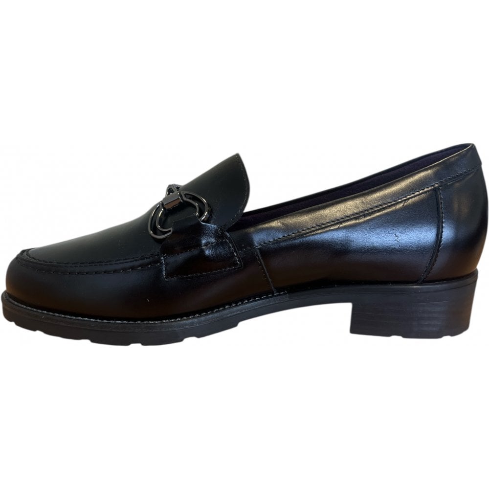 Pitillos  10.880 Black Leather Loafers