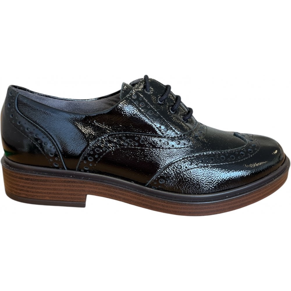 Pitillos  10.792 Navy Patent Women's Brogues