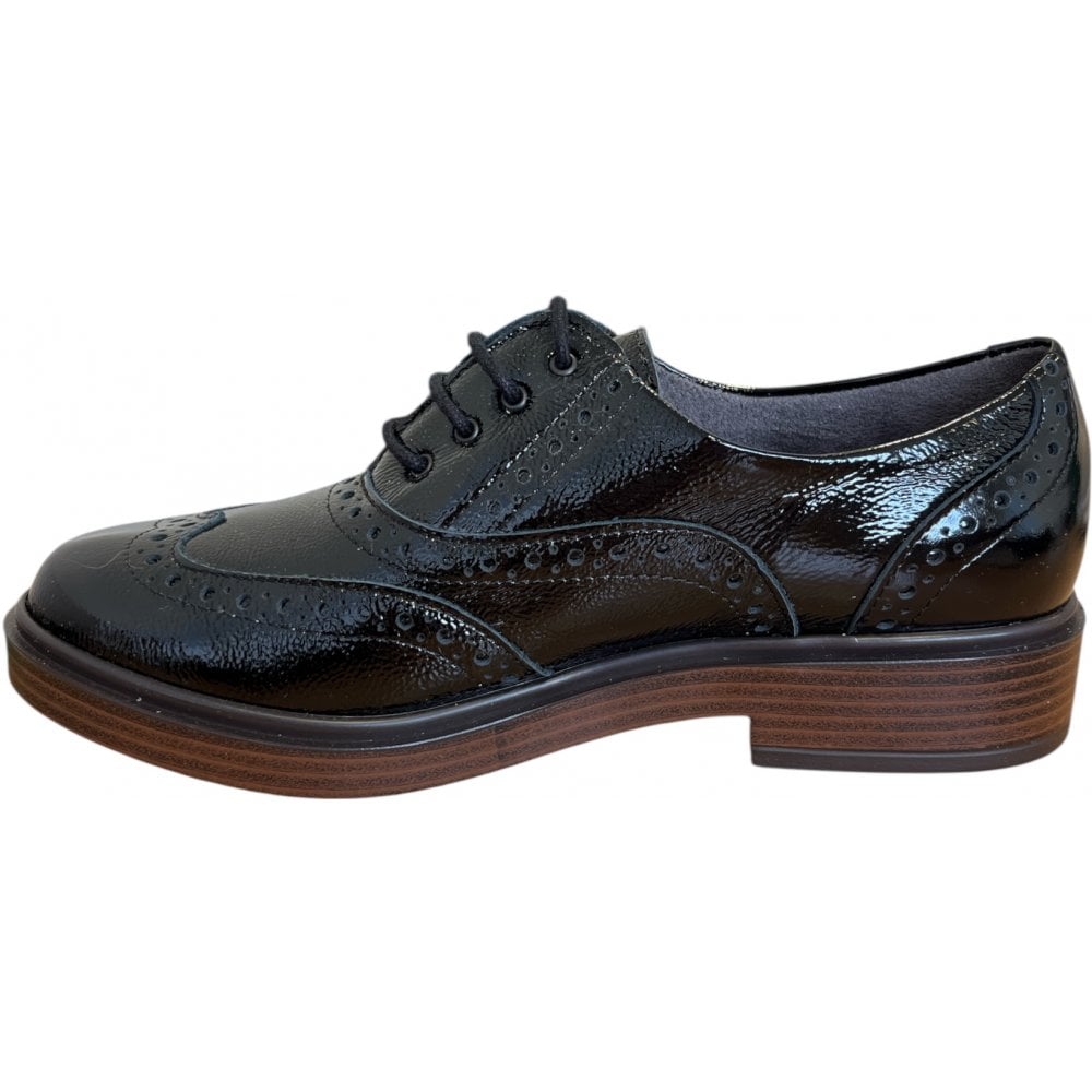 Pitillos  10.792 Navy Patent Women's Brogues
