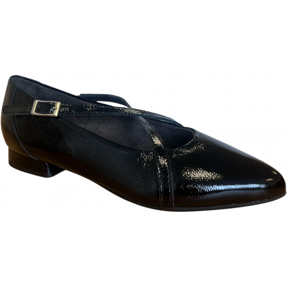 Pitillos  10.841 Black Patent Pointed Ballet Flats