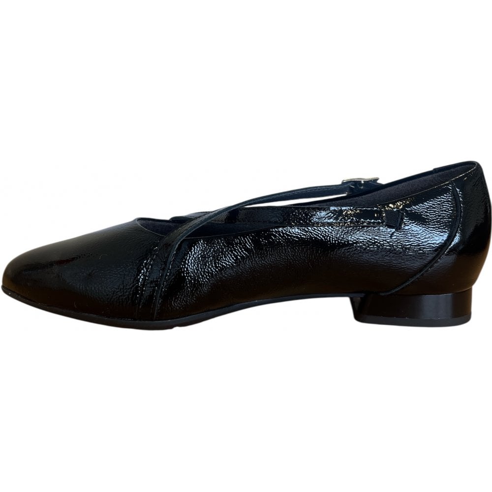 Pitillos  10.841 Black Patent Pointed Ballet Flats