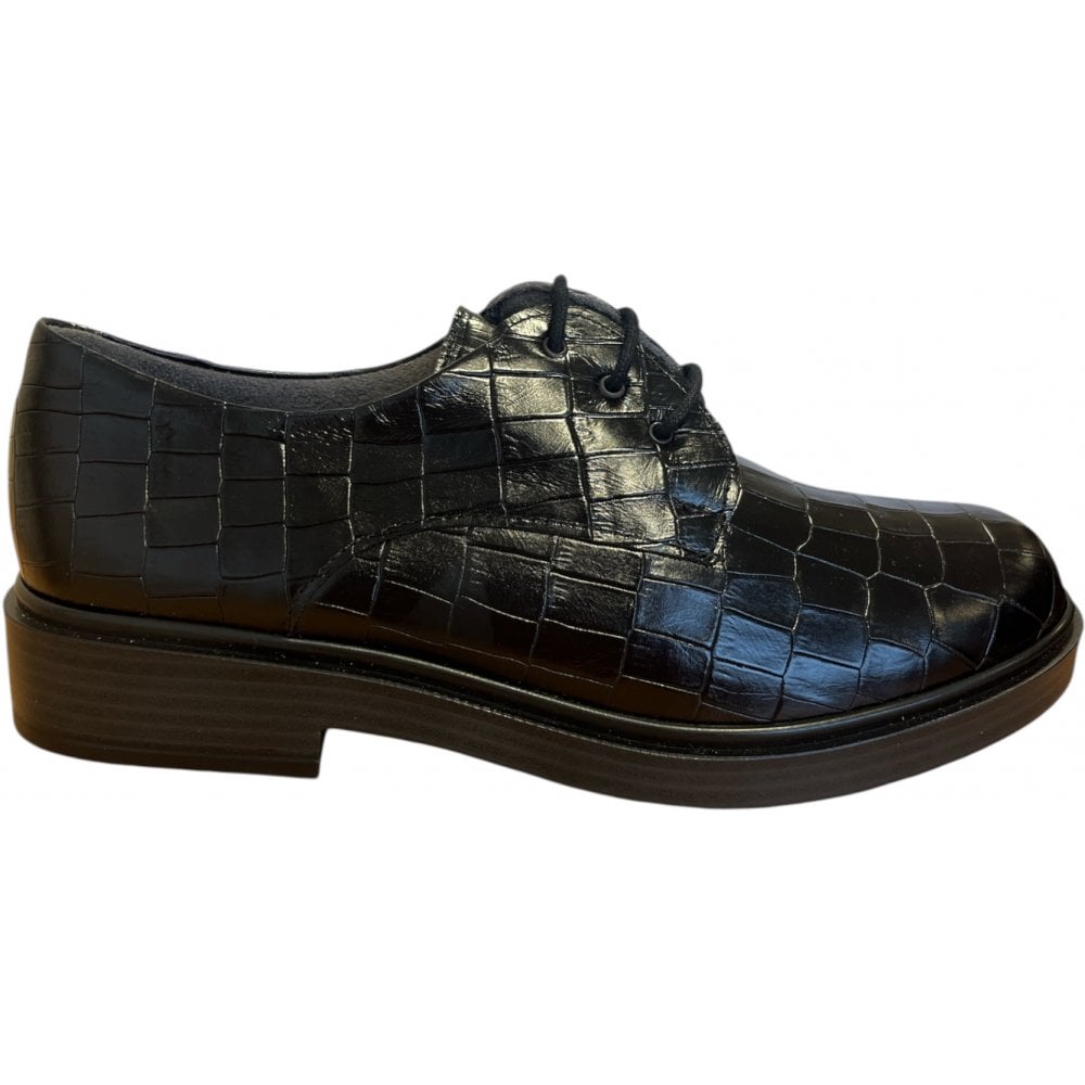 Pitillos  10.894 Black Leather Lace-Up Shoes