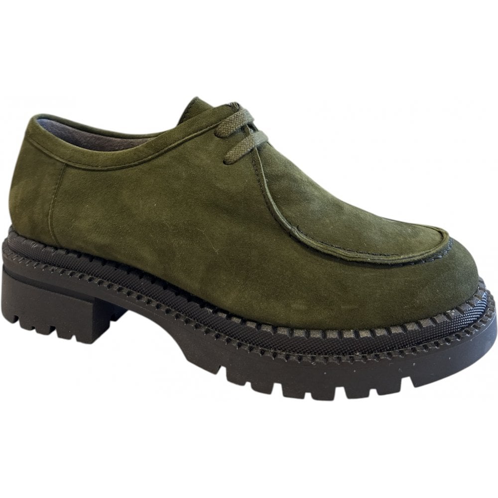 Pitillos  10.800 Khaki Lace-Up Moccasins