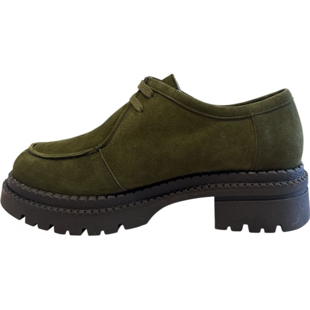 Pitillos  10.800 Khaki Lace-Up Moccasins