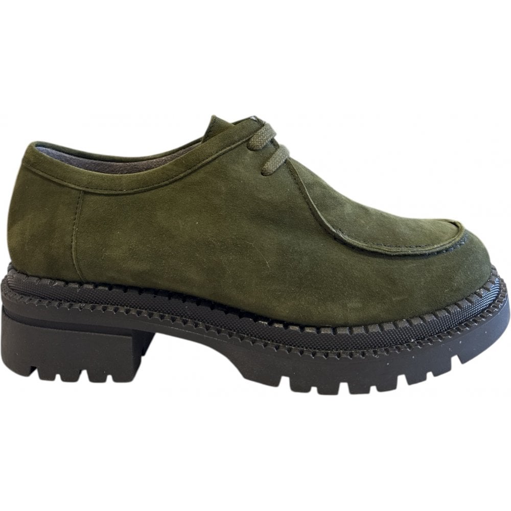 Pitillos  10.800 Khaki Lace-Up Moccasins