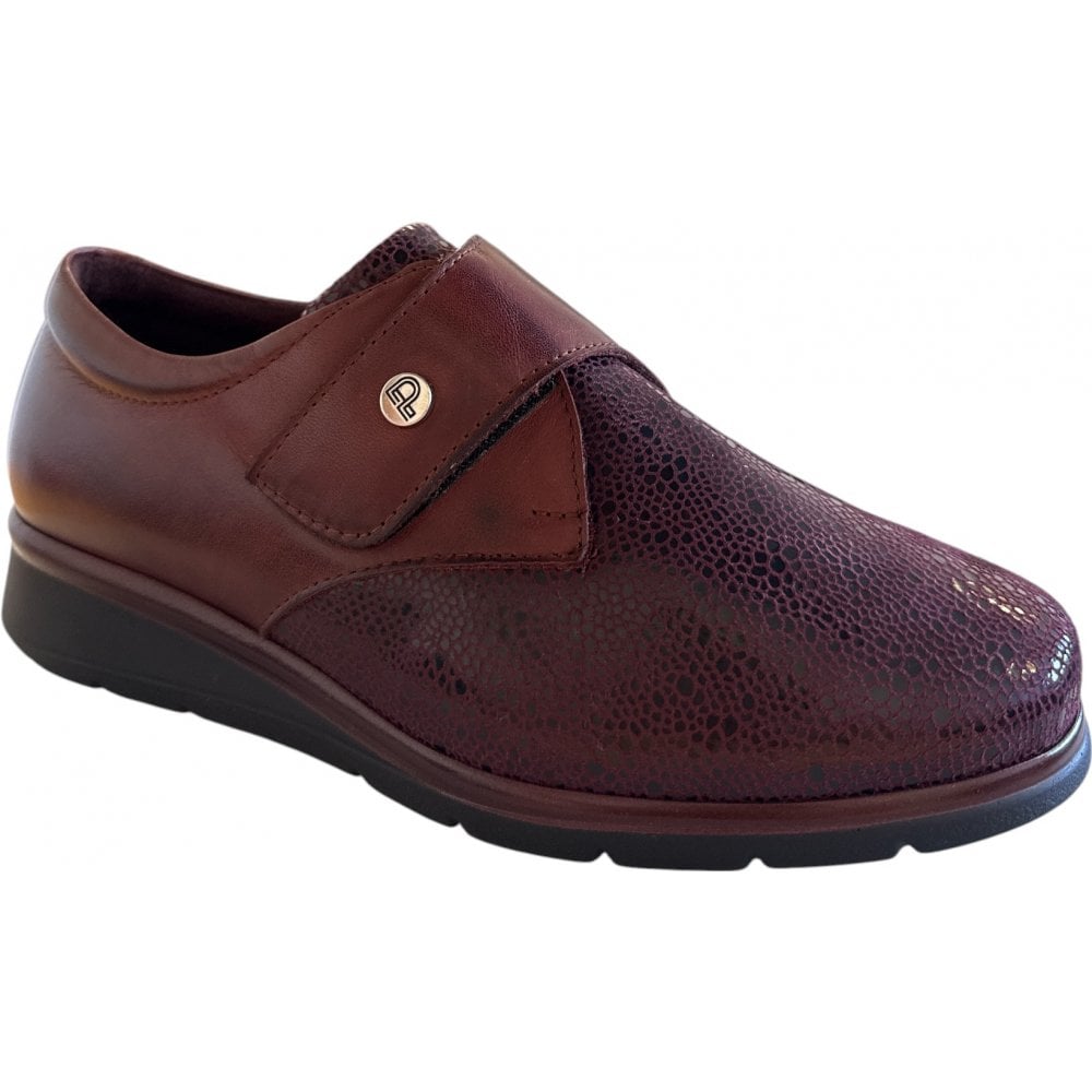 Pitillos  10.710 Burgundy Leather Casual Shoes