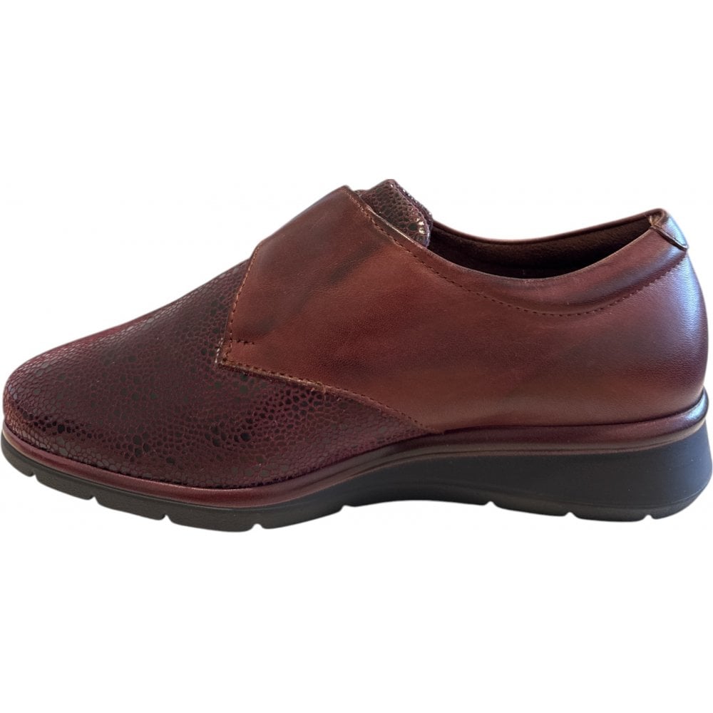 Pitillos  10.710 Burgundy Leather Casual Shoes