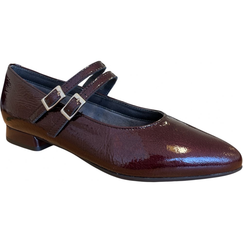 Pitillos 10.840 Burgundy Patent Pointed Ballet Flats