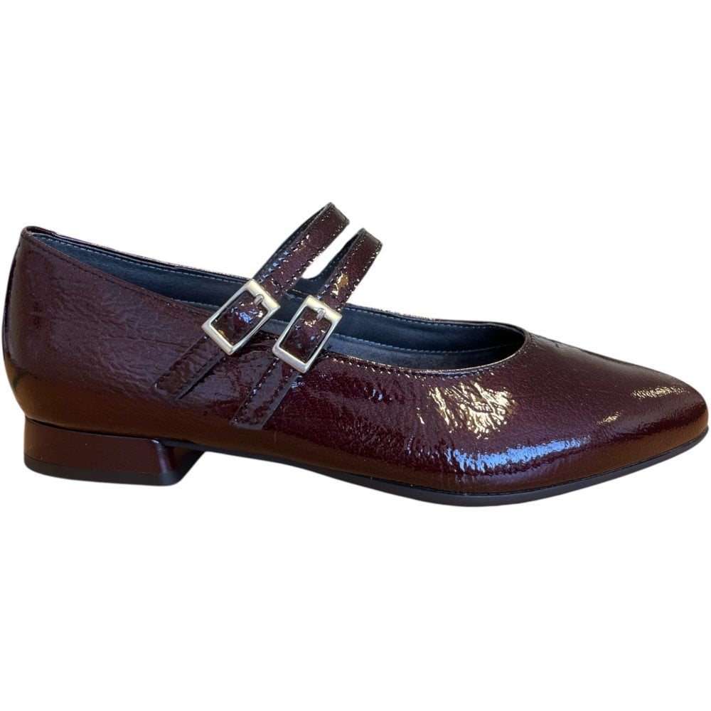 Pitillos 10.840 Burgundy Patent Pointed Ballet Flats
