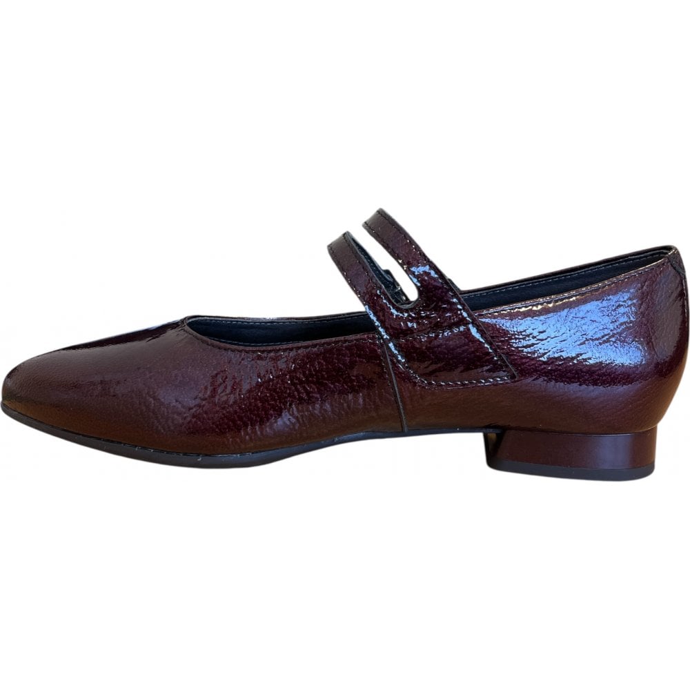 Pitillos 10.840 Burgundy Patent Pointed Ballet Flats