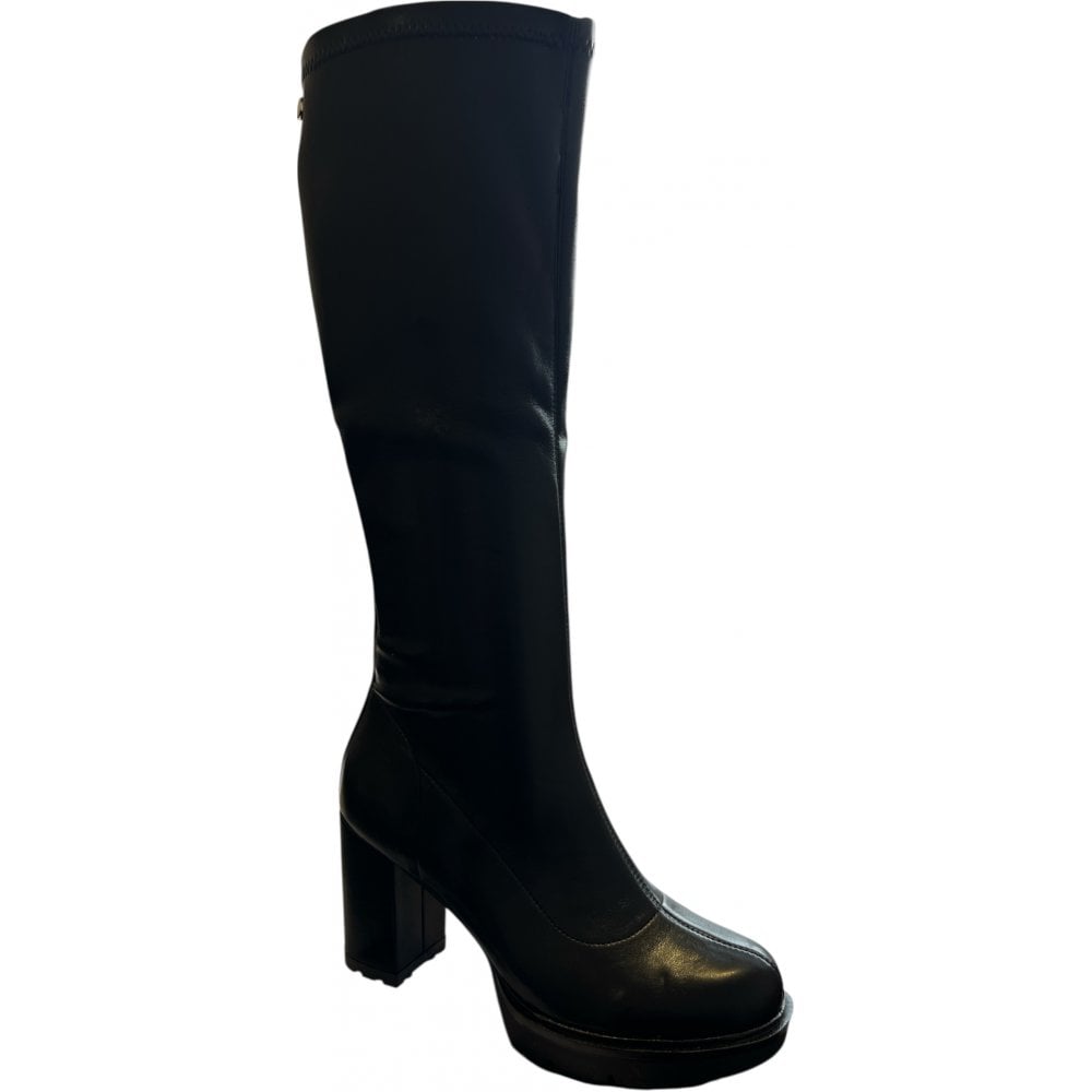 Xti 144736 Black Knee High Boots