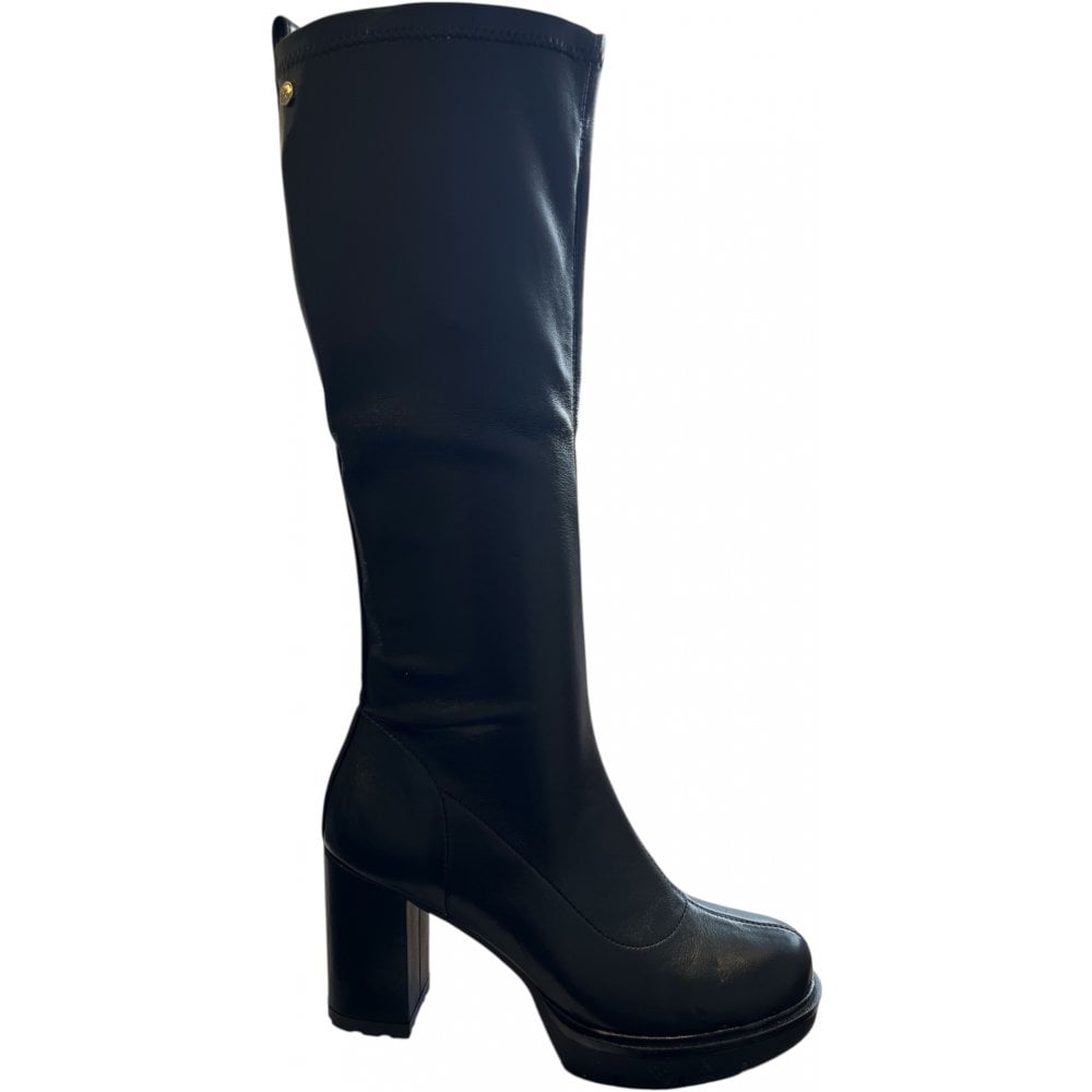 Xti 144736 Black Knee High Boots